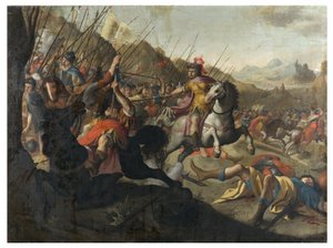 Una battaglia romana, 1641